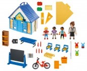PLAYMOBIL CITY LIFE - SCHOOL PORTABLE #5662