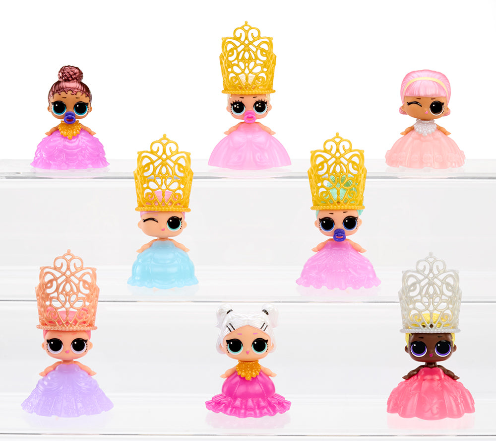 L.O.L. - PRINCESS MAKE-IT DRESS - POUPÉE TOUT-PETIT BÉBÉ SOEUR (BABY SISTER) ASST