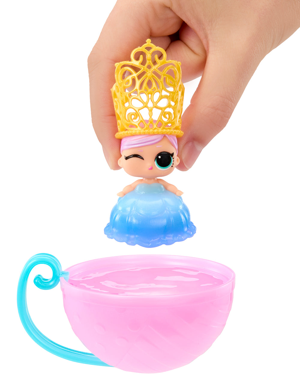 L.O.L. - PRINCESS MAKE-IT DRESS - POUPÉE TOUT-PETIT BÉBÉ SOEUR (BABY SISTER) ASST