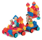 BATTAT BRISTLE BLOCKS - MALLETTE SAFARI 85 PIÈCES