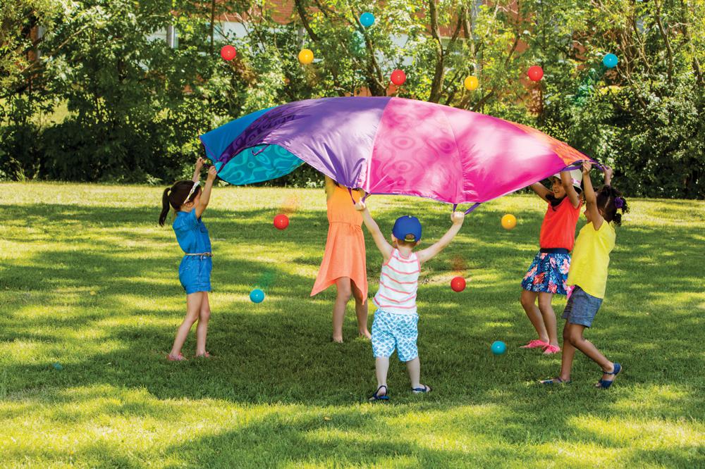 BATTAT ACTIVE - PARACHUTE AVEC BALLES