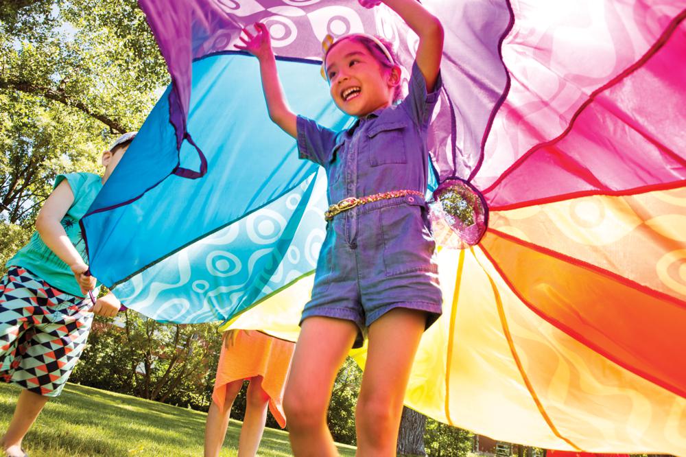 BATTAT ACTIVE - PARACHUTE AVEC BALLES