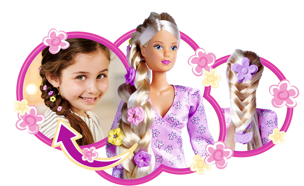 BARBIE STEFFI LOVE - CHEVELURE FLEURIE