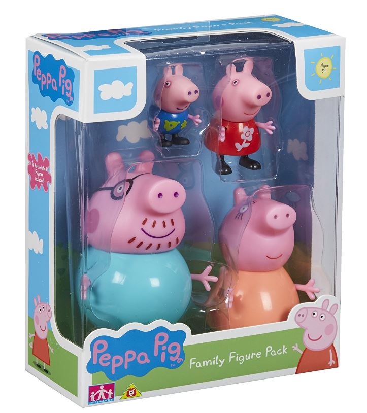PEPPA PIG - SET OF 4 FIGURES