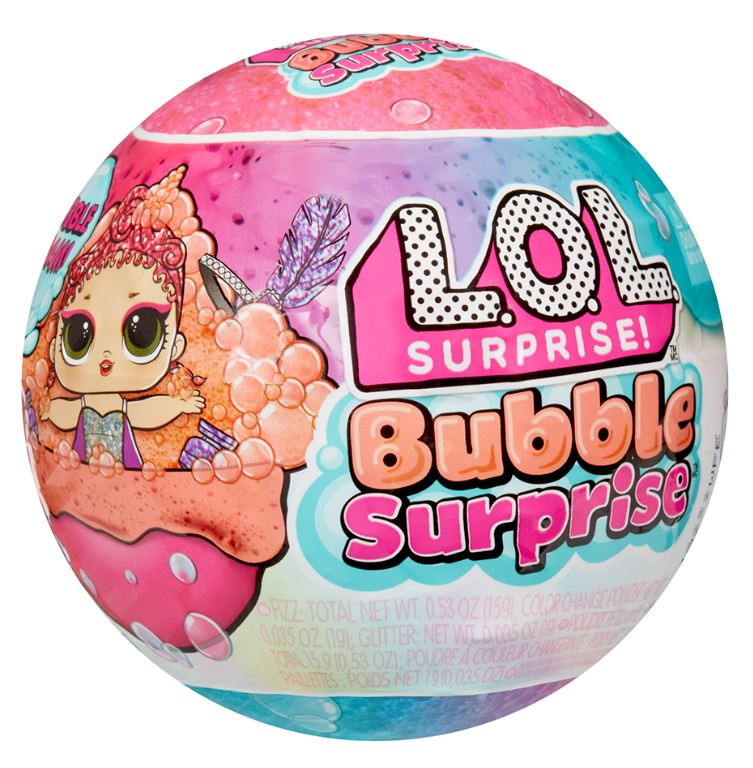 L.O.L. SURPRISE! - BUBBLE SURPRISE - DOLL ASST