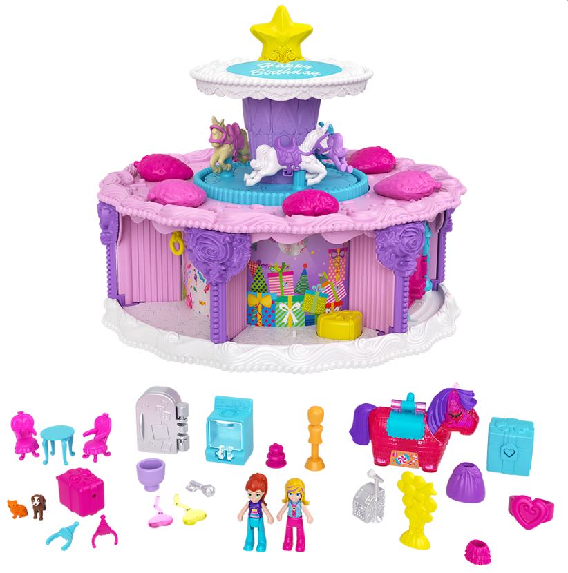 POLLY POCKET - COUNTDOWN PARTY CAKE