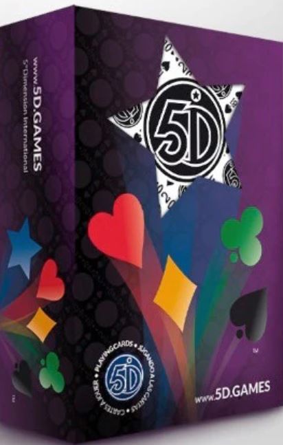 JEU DE CARTES 5D ENDOS NOIR