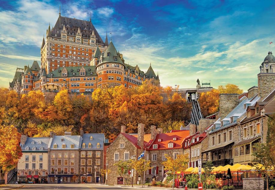 EUROGRAPHICS CASSE-TÊTE 1000 PIÈCES - QUARTIER PETIT CHAMPLAIN QUÉBEC #6000-5809