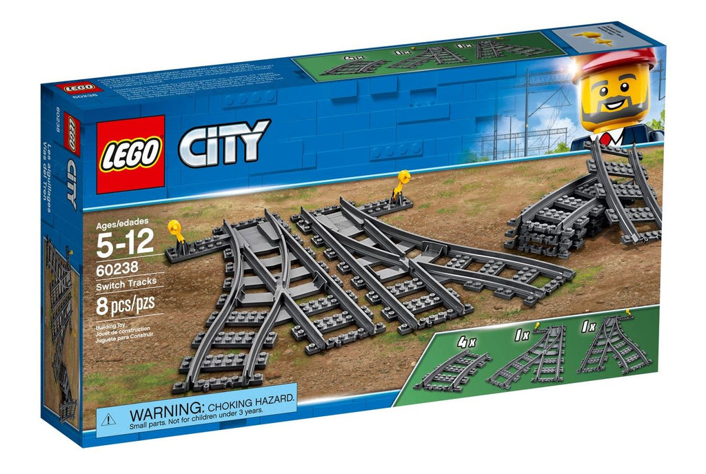 LEGO CITY TRAINS - LES AIGUILLAGES #60238