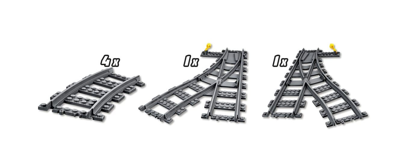 LEGO CITY TRAINS - LES AIGUILLAGES #60238