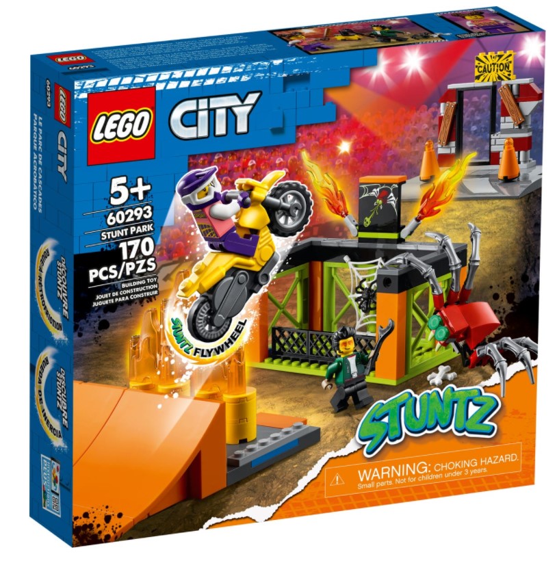 LEGO CITY STUNT - L'AIRE D'ENTRAÎNEMENT DES CASCADEURS #60293