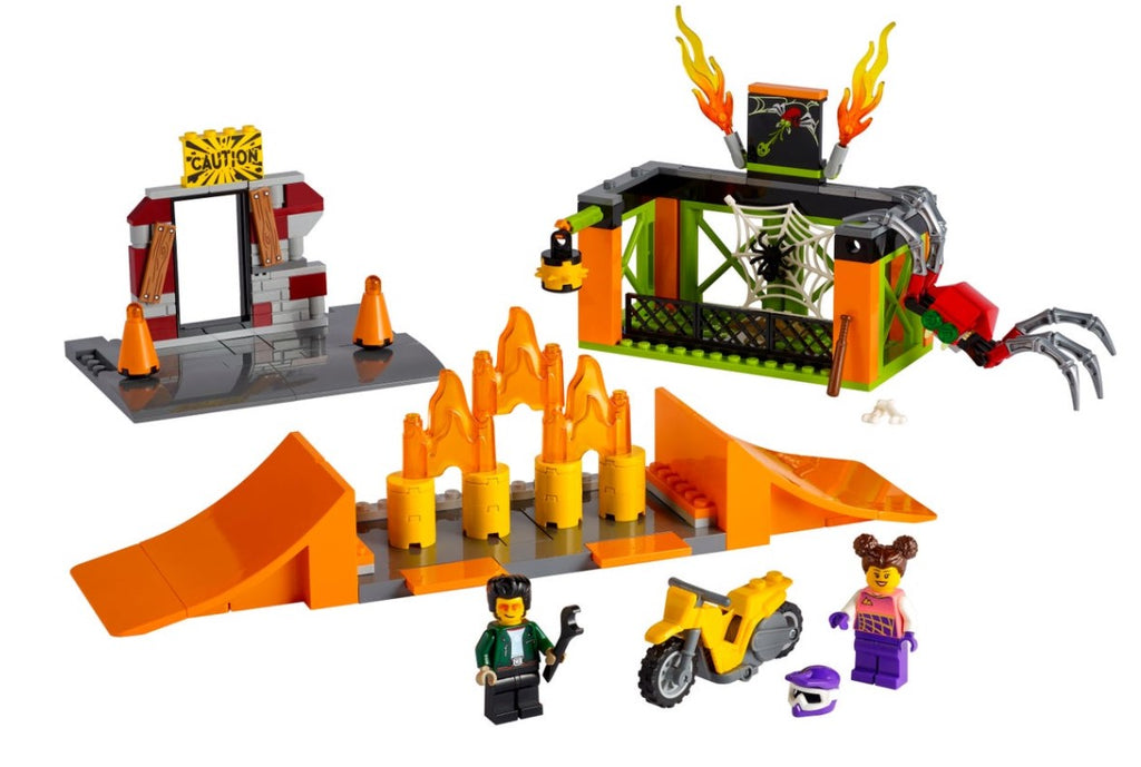 LEGO CITY STUNT - L'AIRE D'ENTRAÎNEMENT DES CASCADEURS #60293