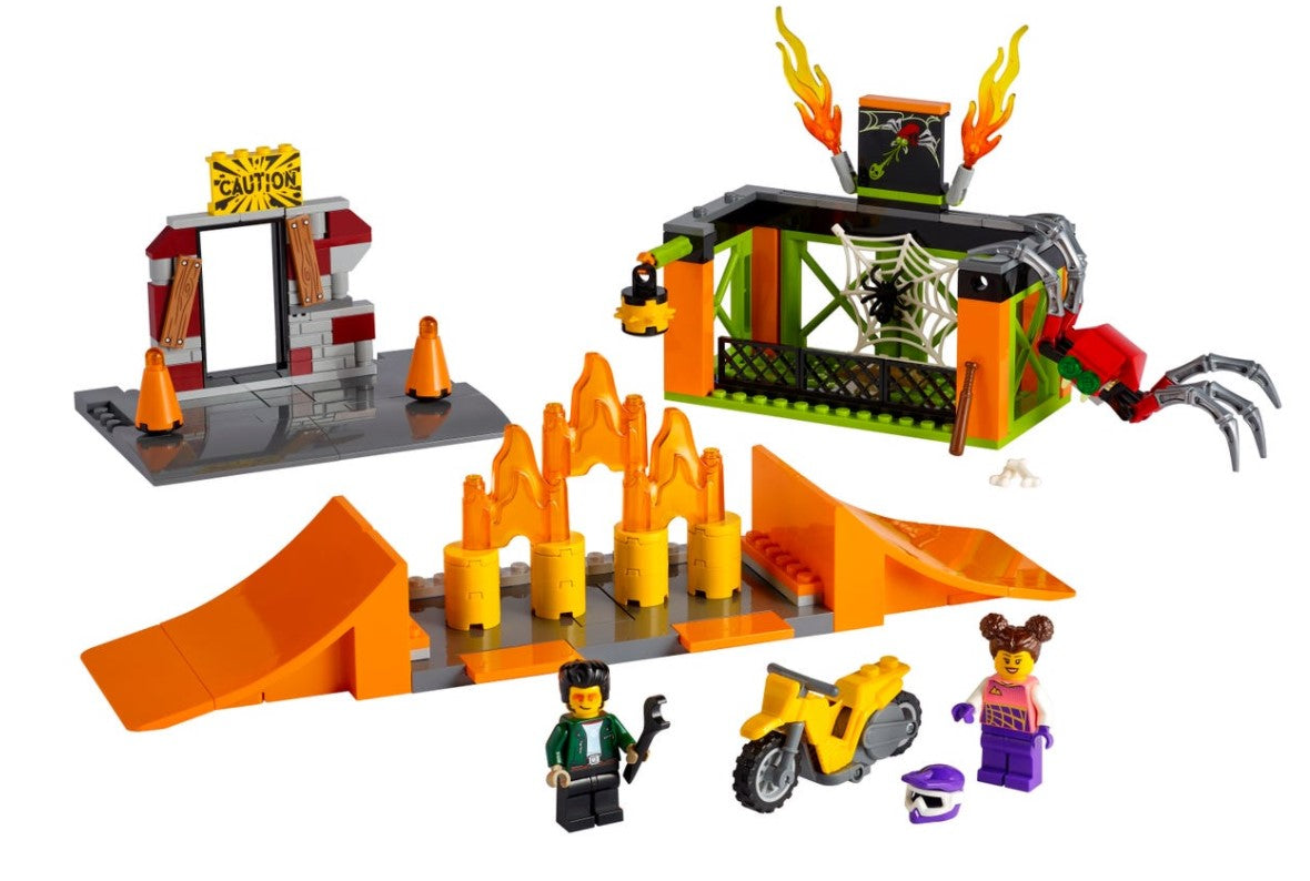 LEGO CITY STUNT - L'AIRE D'ENTRAÎNEMENT DES CASCADEURS #60293