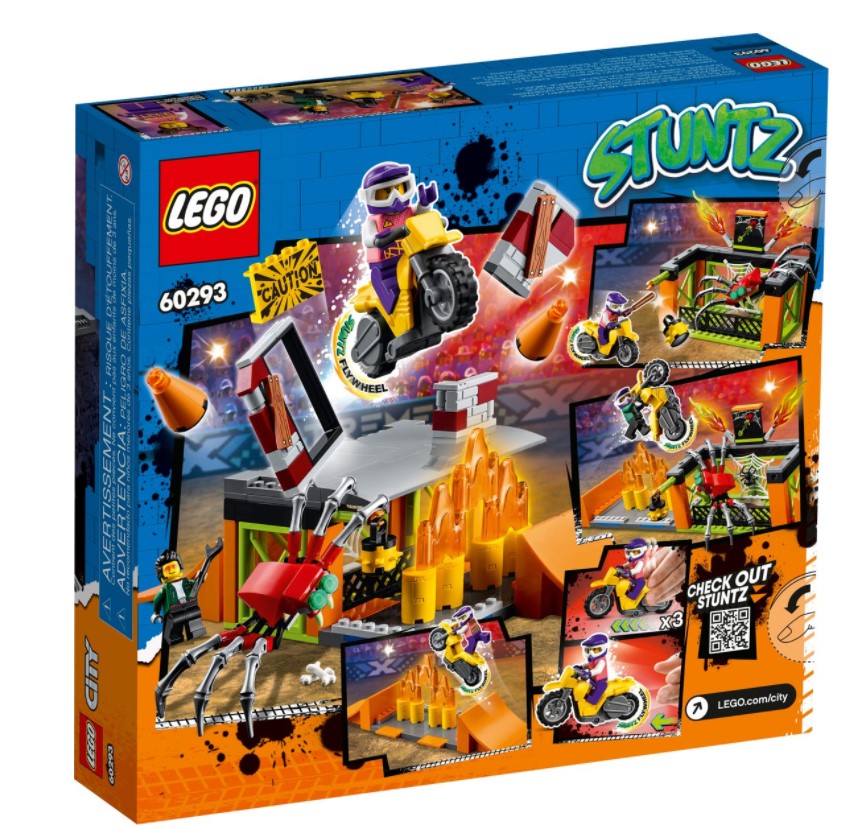 LEGO CITY STUNT - L'AIRE D'ENTRAÎNEMENT DES CASCADEURS #60293
