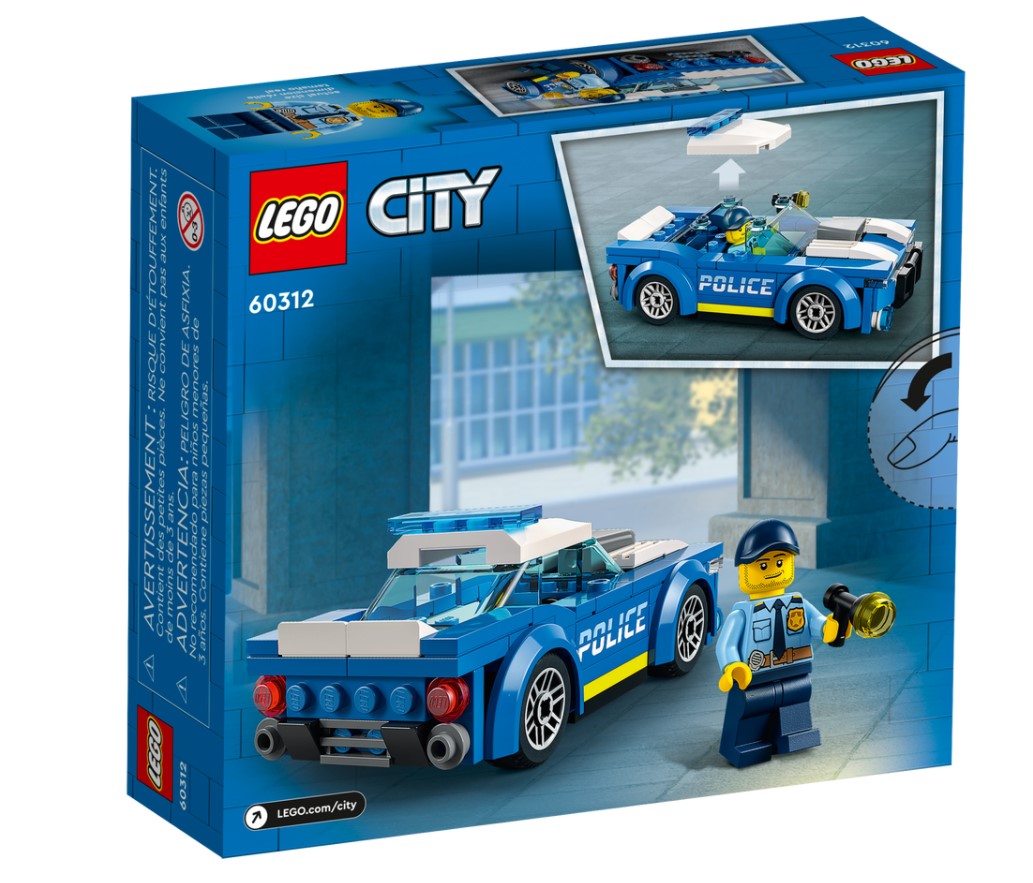 LEGO CITY POLICE - LA VOITURE DE POLICE #60312
