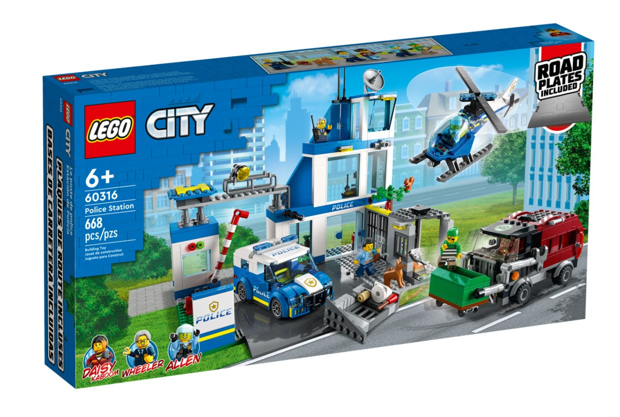 LEGO CITY POLICE - LE POSTE DE POLICE #60316