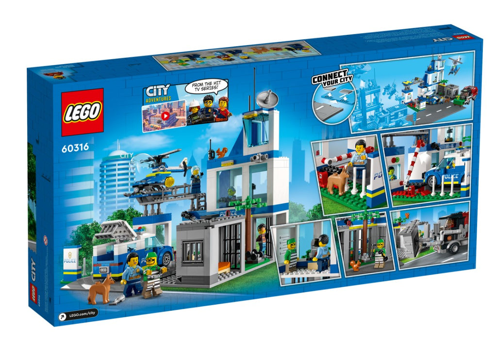 LEGO CITY POLICE - LE POSTE DE POLICE #60316