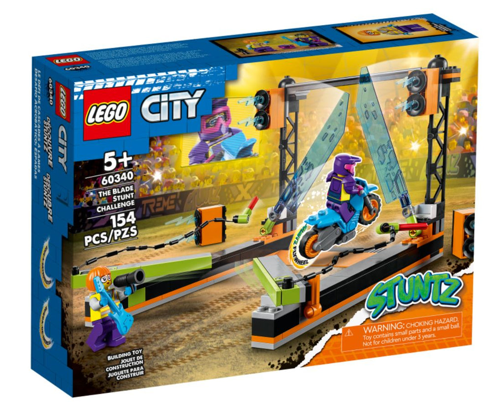 LEGO CITY - LE DÉFI DE CASCADE : LES LAMES #60340