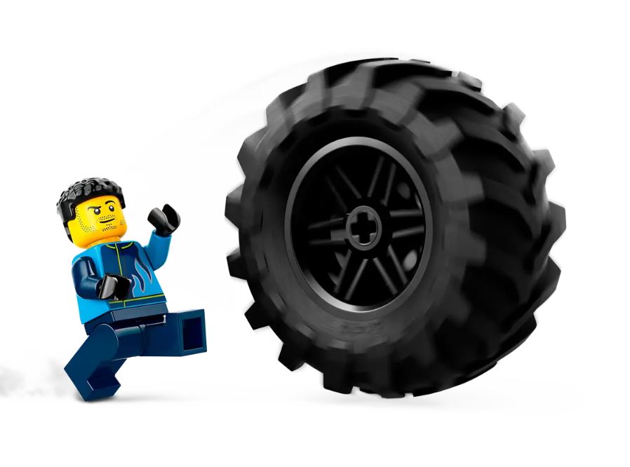 LEGO CITY - LE CAMION MONSTRE BLEU #60402
