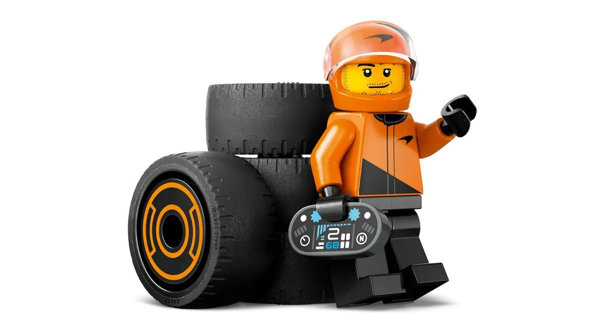 LEGO CITY - MCLAREN F1 RACE CAR WITH DRIVER #60442