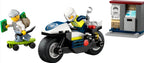LEGO CITY POLICE - LA COURSE-POURSUITE EN MOTO DE POLICE #60455