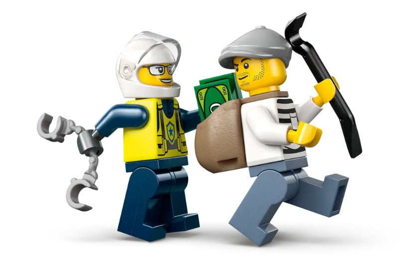LEGO CITY POLICE - LA COURSE-POURSUITE EN MOTO DE POLICE #60455