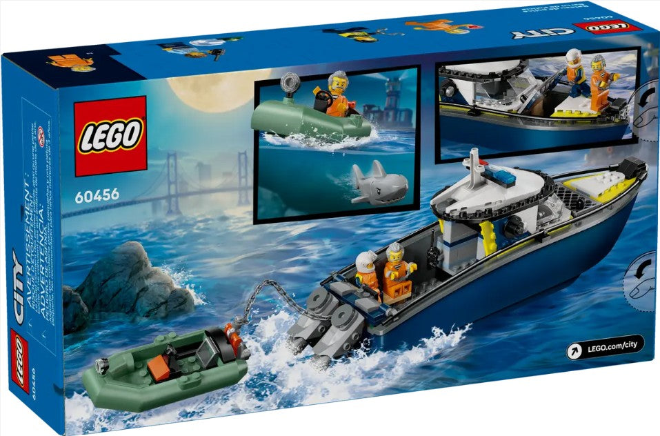 LEGO CITY POLICE - POLICE BOAT CHASE #60456