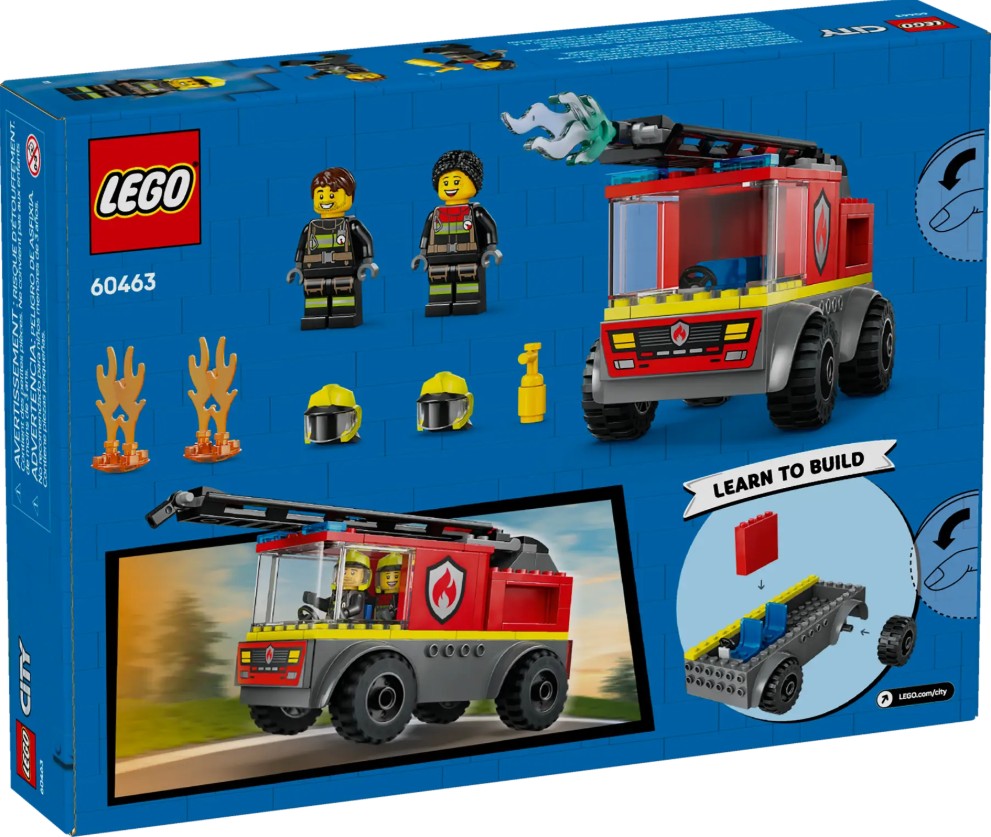 LEGO CITY - FIRE TRUCK WITH LADDER #60463