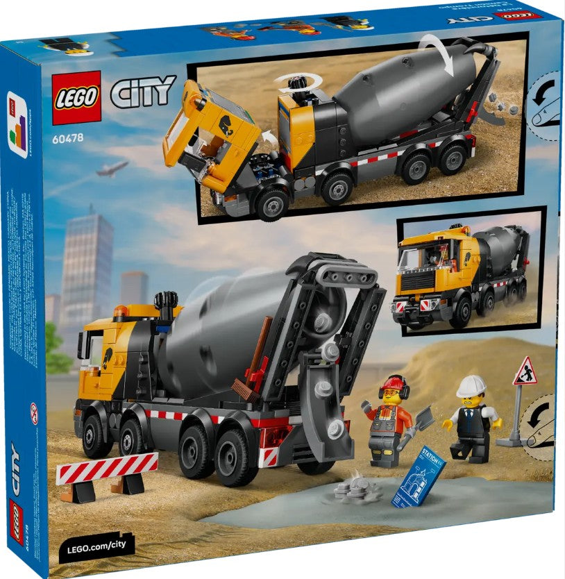 LEGO CITY - THE CEMENT MIXER #60478