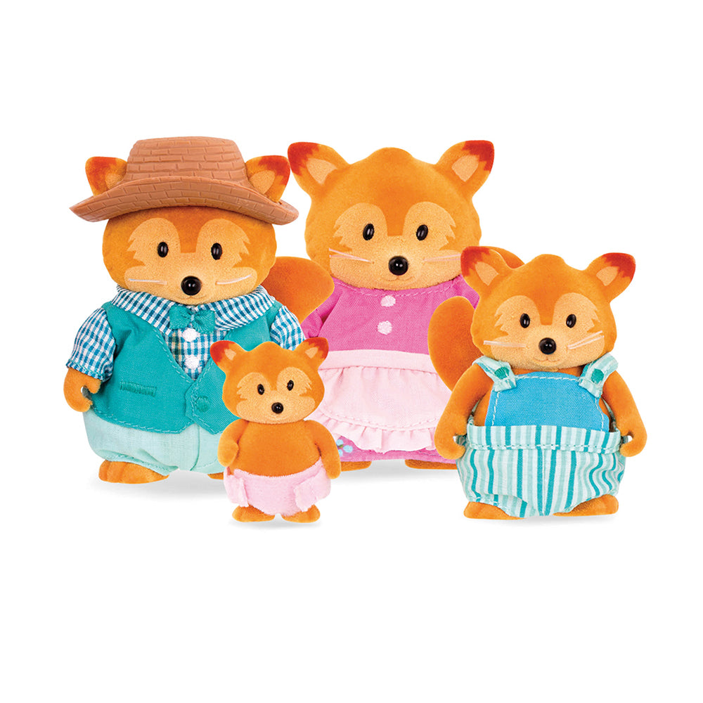 LI'L WOODZEEZ - TIPPYTAIL FOX FAMILY