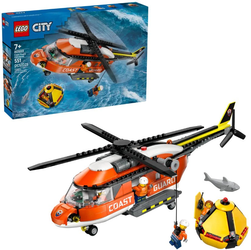 LEGO CITY - L'HÉLICOPTÈRE DE LA GARDE CÔTIÈRE #60503