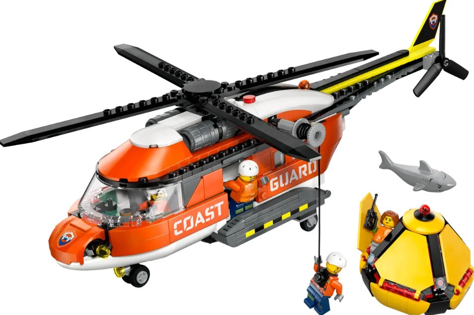 LEGO CITY - L'HÉLICOPTÈRE DE LA GARDE CÔTIÈRE #60503