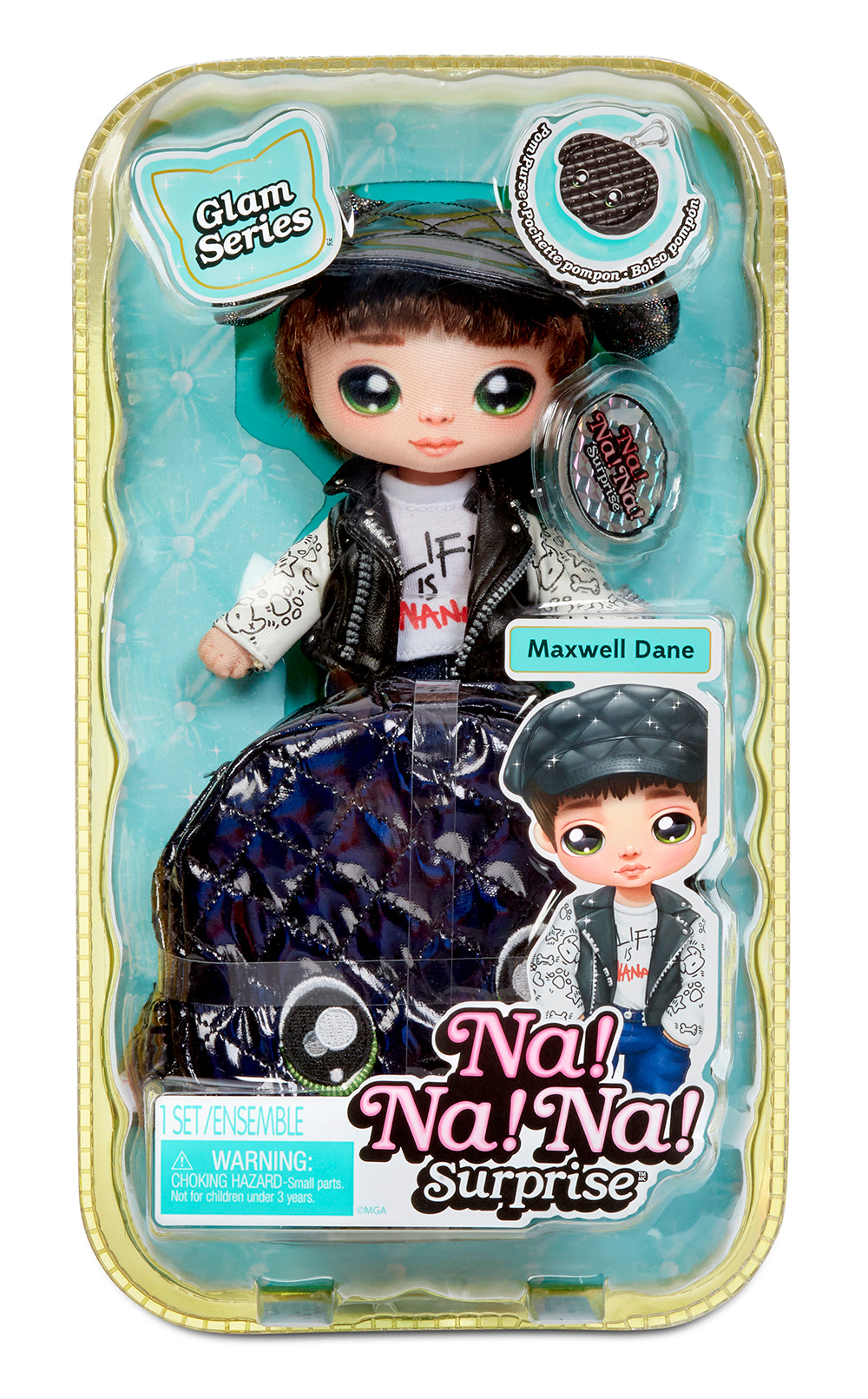 POUPÉE NA!NA!NA! - SURPRISE 2 EN 1 POM GLAM SÉRIE 1