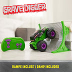 MONSTER JAM - 1:64 TÉLÉGUIDÉ MONSTER TRUCK GRAVE