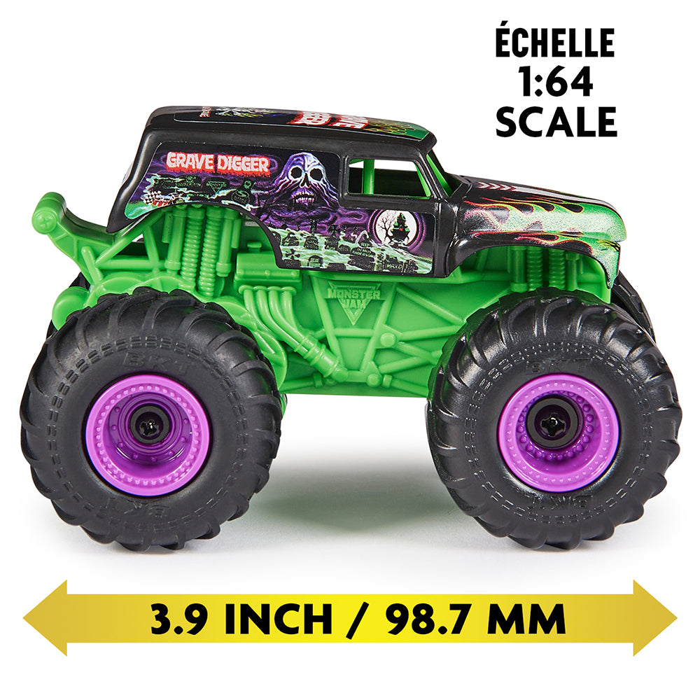 MONSTER JAM - 1:64 TÉLÉGUIDÉ MONSTER TRUCK GRAVE