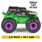 MONSTER JAM - 1:64 TÉLÉGUIDÉ MONSTER TRUCK GRAVE