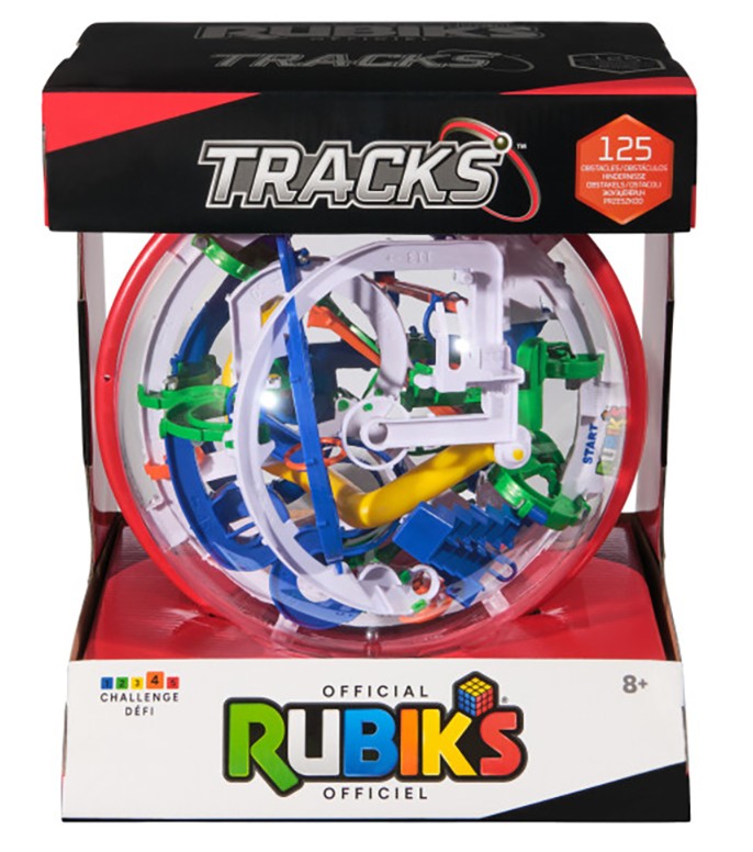 RUBIK'S TRACKS 125 LABYRINTHE GRAVITATIONNEL 3D (PERPLEXUS) - Version multilingue
