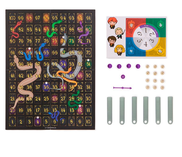 SNAKES AND LADDERS GAME - HARRY POTTER SNAKES AND LADDERS