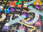 SNAKES AND LADDERS GAME - HARRY POTTER SNAKES AND LADDERS