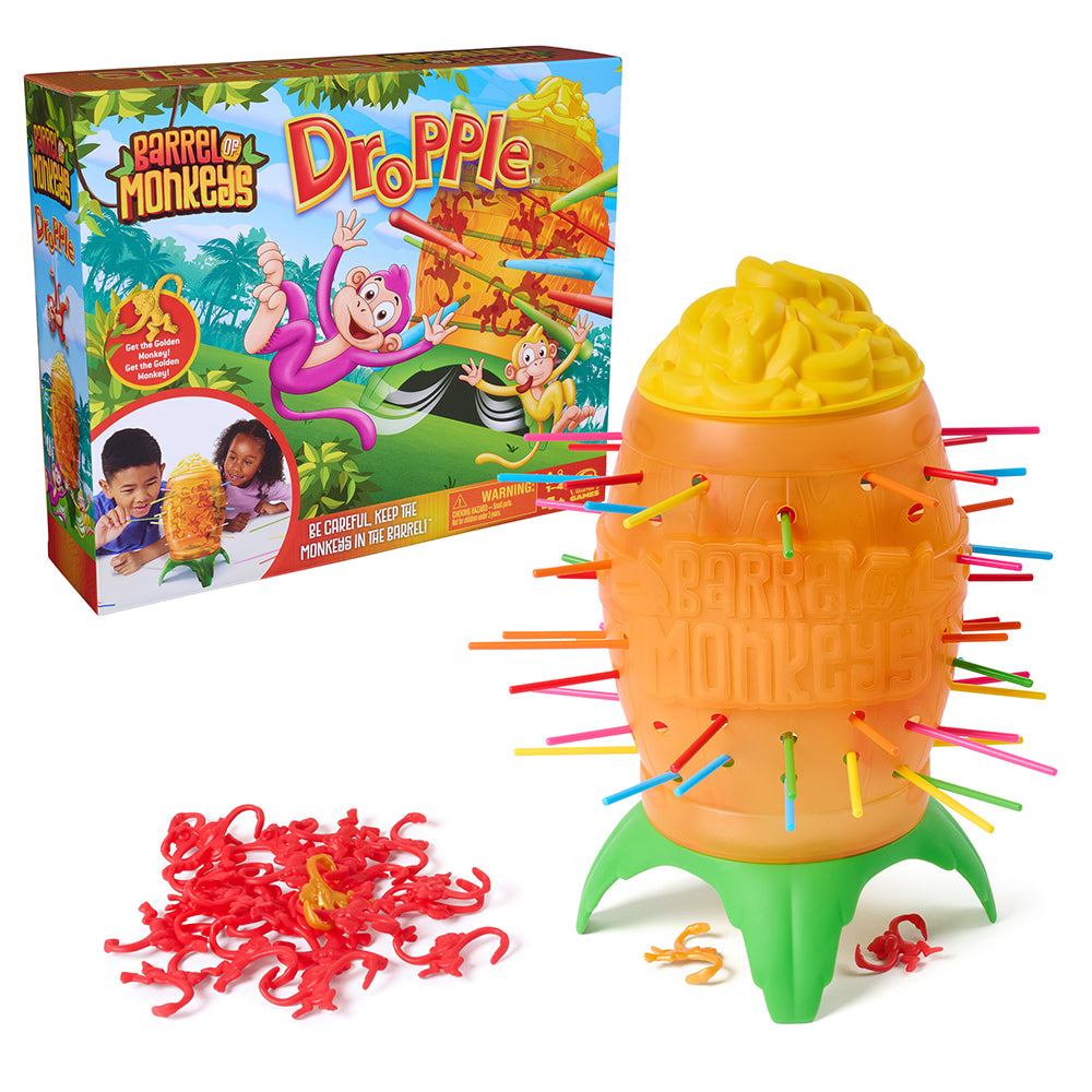 JEU DROPPLE - BARIL DE SINGES