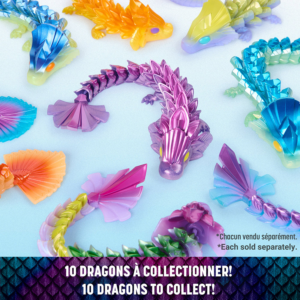 CRYSTALYNX - FIGURINE ARTICULÉE DRAGON À COLLECTIONNER DE 22,8 CM ASST