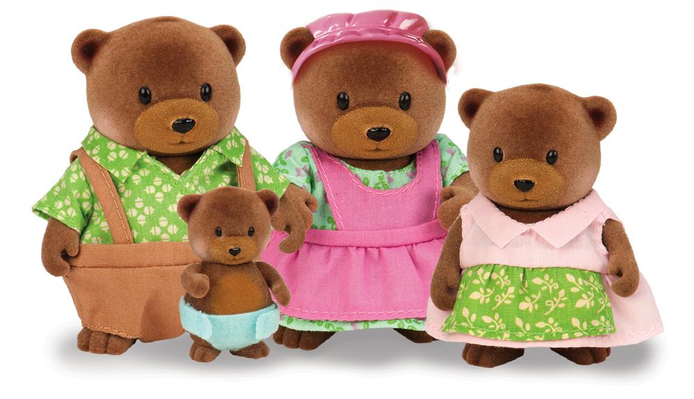 LI'L WOODZEEZ - FAMILLE D'OURS