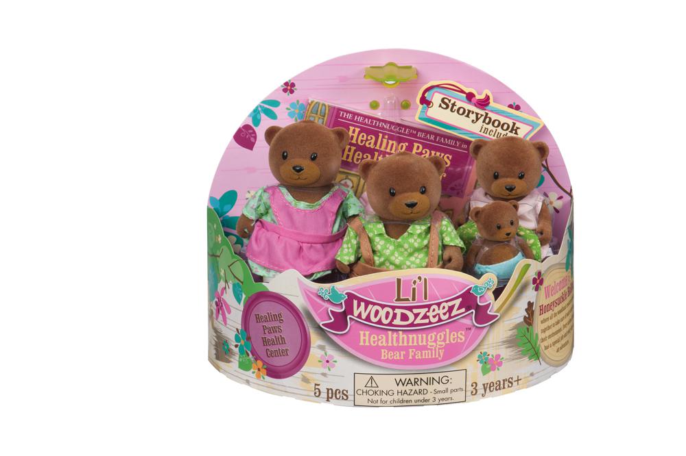 LI'L WOODZEEZ - FAMILLE D'OURS