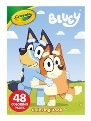 CRAYOLA - COLOURING BOOK 48 PAGES - BLUEY ASST