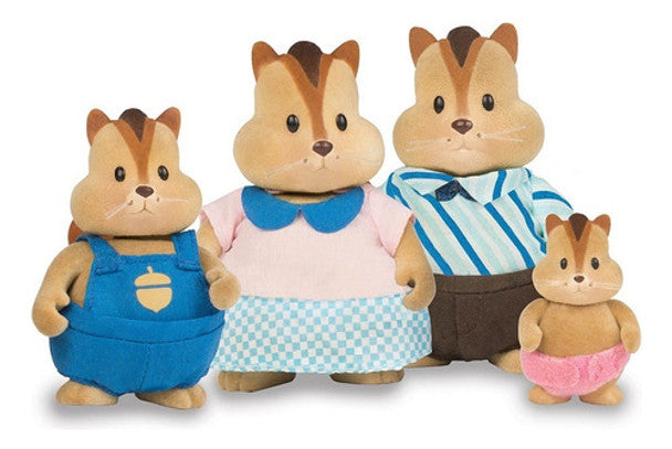 LI'L WOODZEEZ - CHIPMUNK FAMILY