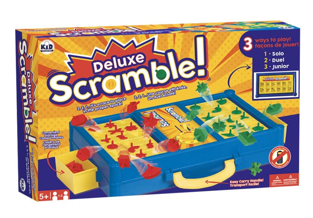 3-IN-1 DELUXE SCRABBLE GAME