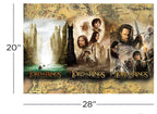 AQUARIUS JIGSAW PUZZLE 1000 PIECES - THE LORD OF THE RINGS #65369