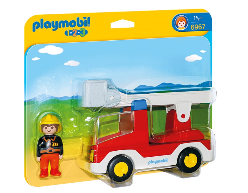 PLAYMOBIL JUNIOR - FIRE TRUCK WITH LADDER #71683