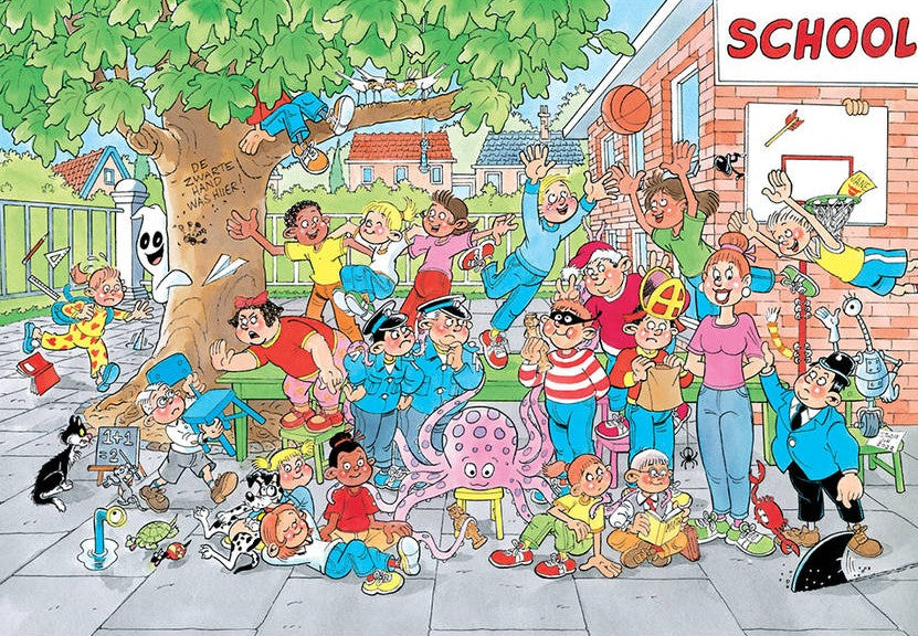 JUMBO JIGSAW PUZZLE 360 PIECES - JVH JUNIOR 15 THE CLASS PHOTO #70-00036