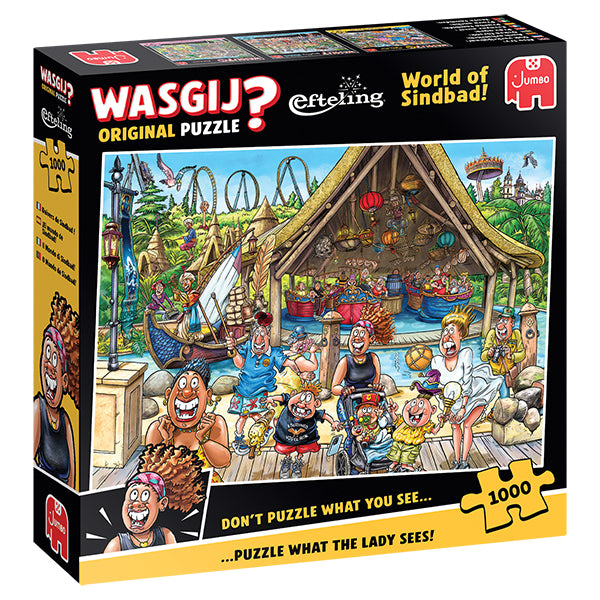 WASGIJ ORIGINAL JAUNE CASSE-TÊTE 1000 PIÈCES - EFTELING #70-00508